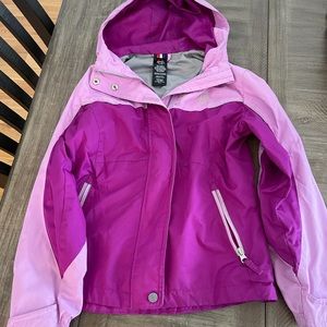 Girls size 10/12 purple light jacket